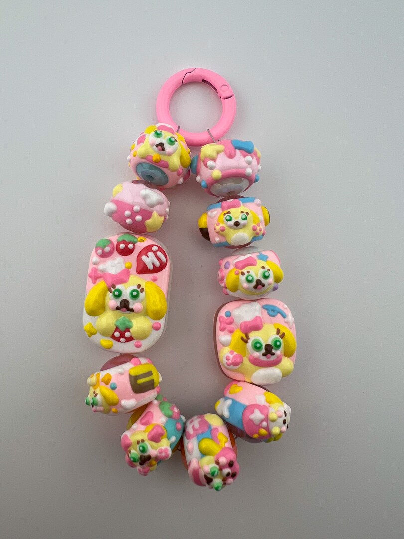 Pink Phone Charms Pinterest Cute Phone Charm With Gummy Bear